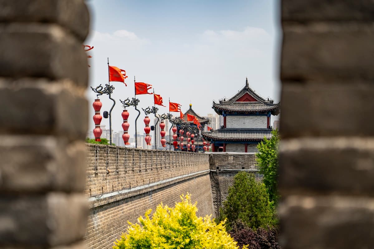 Xi’an city view