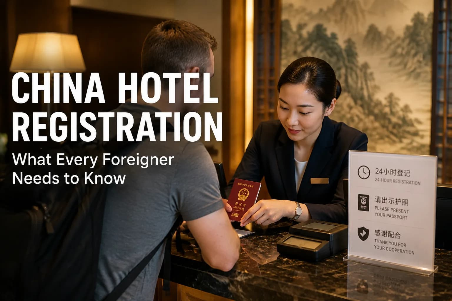 China Hotel Registration: Why Foreigners Must Stay at Licensed Accommodations